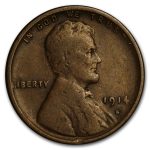 1914-S Lincoln Cent VG