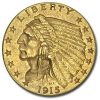 1915 $2.50 Indian Gold Quarter Eagle AU