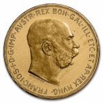 1915 Austria Gold 100 Corona Proof (Restrike)