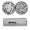 1915 Barber Dime 50-Coin Roll Avg Circ