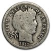 1915 Barber Dime Good/VG