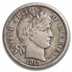 1915 Barber Dime XF