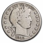 1915 Barber Half Dollar AG