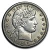 1915-D Barber Quarter AU
