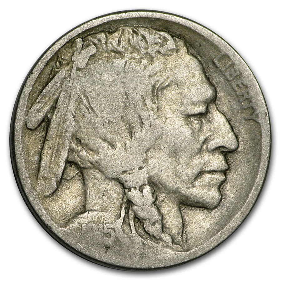 1915-D Buffalo Nickel Good