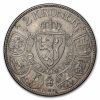 1915 Norway Silver 2 Kroner Haakon VII AU (Scratched)