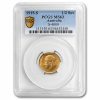 1915-S Australia Gold 1/2 Sovereign George V MS-63 PCGS