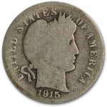 1915-S Barber Dime AG