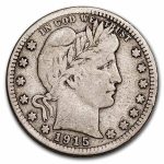 1915-S Barber Quarter Fine