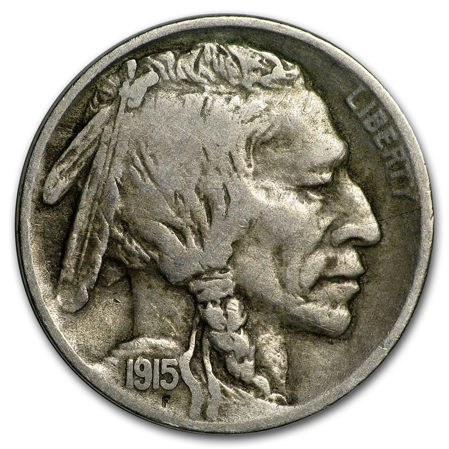 1915-S Buffalo Nickel VF