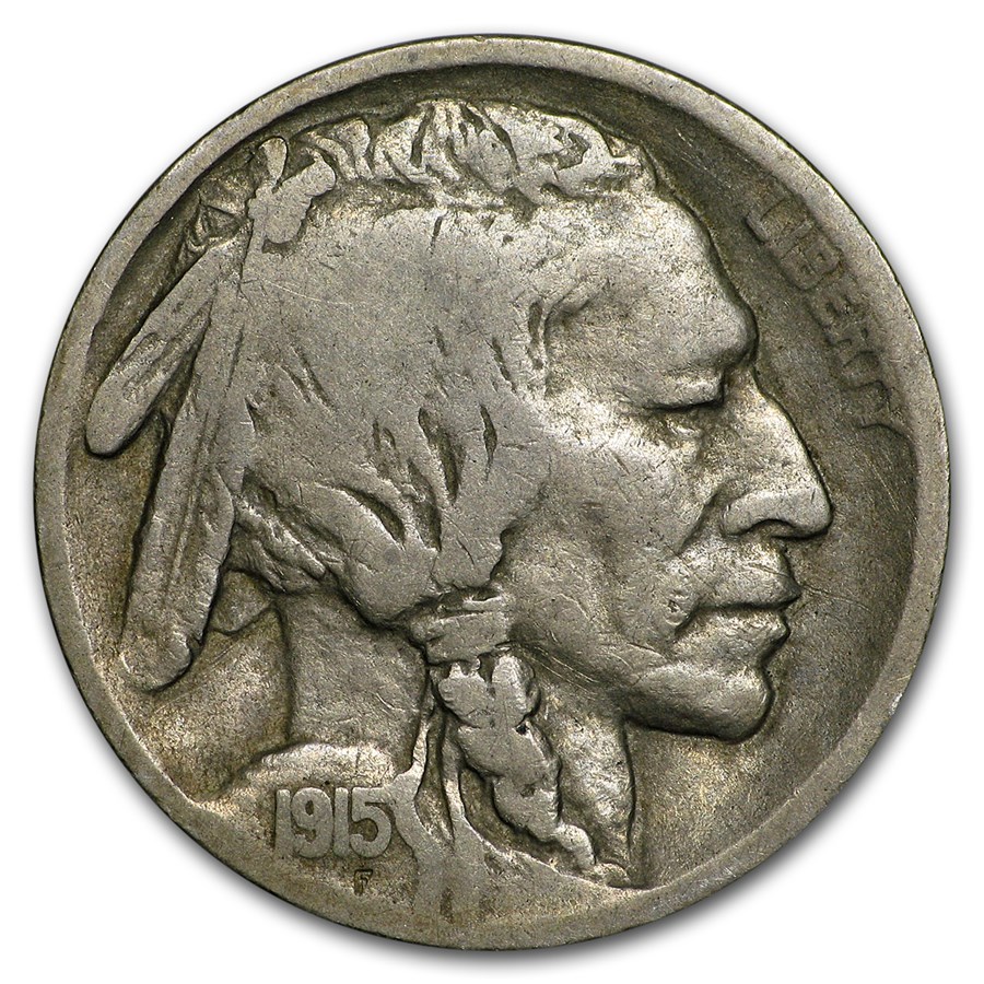 1915-S Buffalo Nickel VG