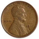 1915-S Lincoln Cent VG Details