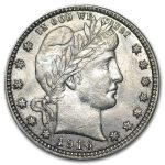 1916 Barber Quarter BU