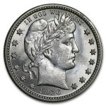 1916-D Barber Quarter BU