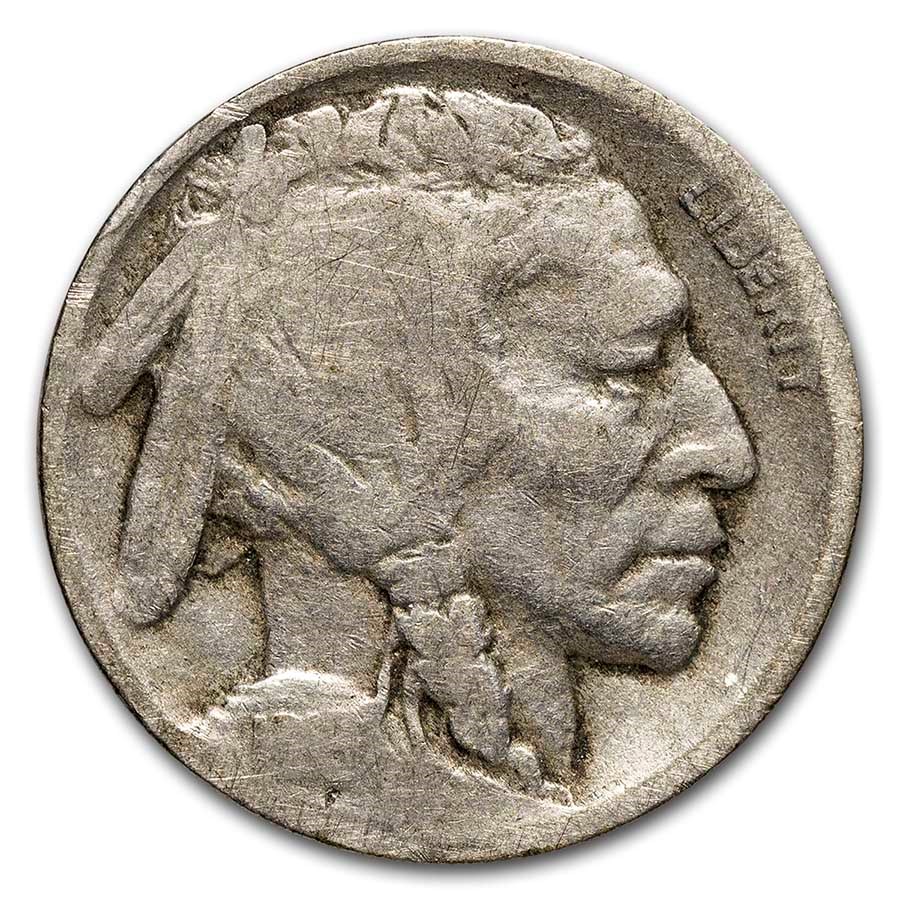 1916-D Buffalo Nickel AG