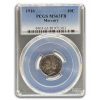 1916 Mercury Dime MS-63 PCGS (FB)