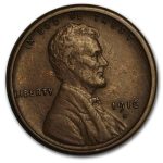 1916-S Lincoln Cent XF Details
