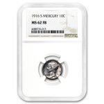 1916-S Mercury Dime MS-62 NGC (FB)