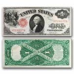 1917 $1.00 Legal Tender George Washington VF+ (Fr#37)