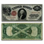 1917 $1.00 Legal Tender Washington Fine (Fr#37)