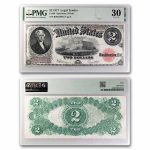 1917 $2.00 Legal Tender VF-30 PMG (Fr#60) Bracelet Back