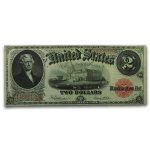 1917 $2.00 Legal Tender VF (Fr#60) Bracelet Back