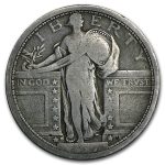 1917-D Standing Liberty Quarter Type-I Good