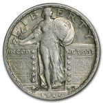 1917-D Standing Liberty Quarter Type-II VF