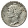 1917 Mercury Dime XF