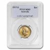 1917-S Australia Gold Sovereign George V MS-63 PCGS