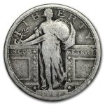 1917-S Standing Liberty Quarter Type-I Good