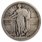 1917 Standing Liberty Quarter Type-I AG