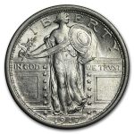 1917 Standing Liberty Quarter Type-I BU