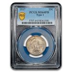 1917 Standing Liberty Quarter Type-I MS-64 PCGS (FH)