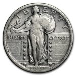 1917 Standing Liberty Quarter Type-II VF