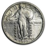 1917 Standing Liberty Quarter Type-II XF