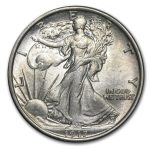 1917 Walking Liberty Half Dollar BU