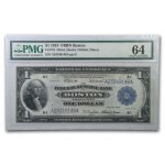 1918 (A-Boston) $1.00 FRBN CU-64 PMG (Fr#710)