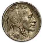 1918 Buffalo Nickel BU