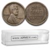 1918-D Lincoln Cent 50-Coin Roll Avg Circ