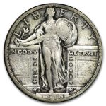 1918-D Standing Liberty Quarter Fine