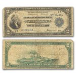 1918 (G-Chicago) $2 FRBN Battleship VG (Fr#766)
