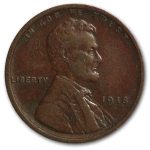 1918 Lincoln Cent XF