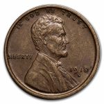 1918-S Lincoln Cent BU (Brown)
