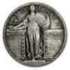 1918-S Standing Liberty Quarter Fine (Partial Date)