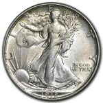 1918-S Walking Liberty Half Dollar AU