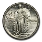 1918 Standing Liberty Quarter BU