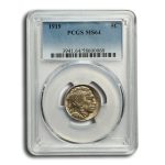 1919 Buffalo Nickel MS-64 PCGS