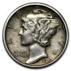 1919-D Mercury Dime XF