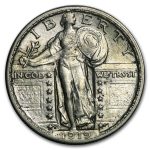 1919-D Standing Liberty Quarter AU